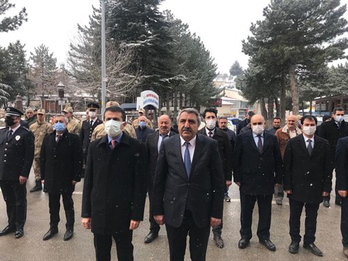 18 Mart Şehitleri Anma Günü ve Çanakkle Zaferinin 107. Yılı Törenle Kutlandı