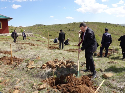 “ARAPGİR’DE YENİ ALTERNATİF TARIM ÜRÜNLERİ DENENİYOR” PROJESİ KAPSAMINDA SİBİRYA KİVİSİ DİKİMİ GERÇEKLEŞTİRİLDİ